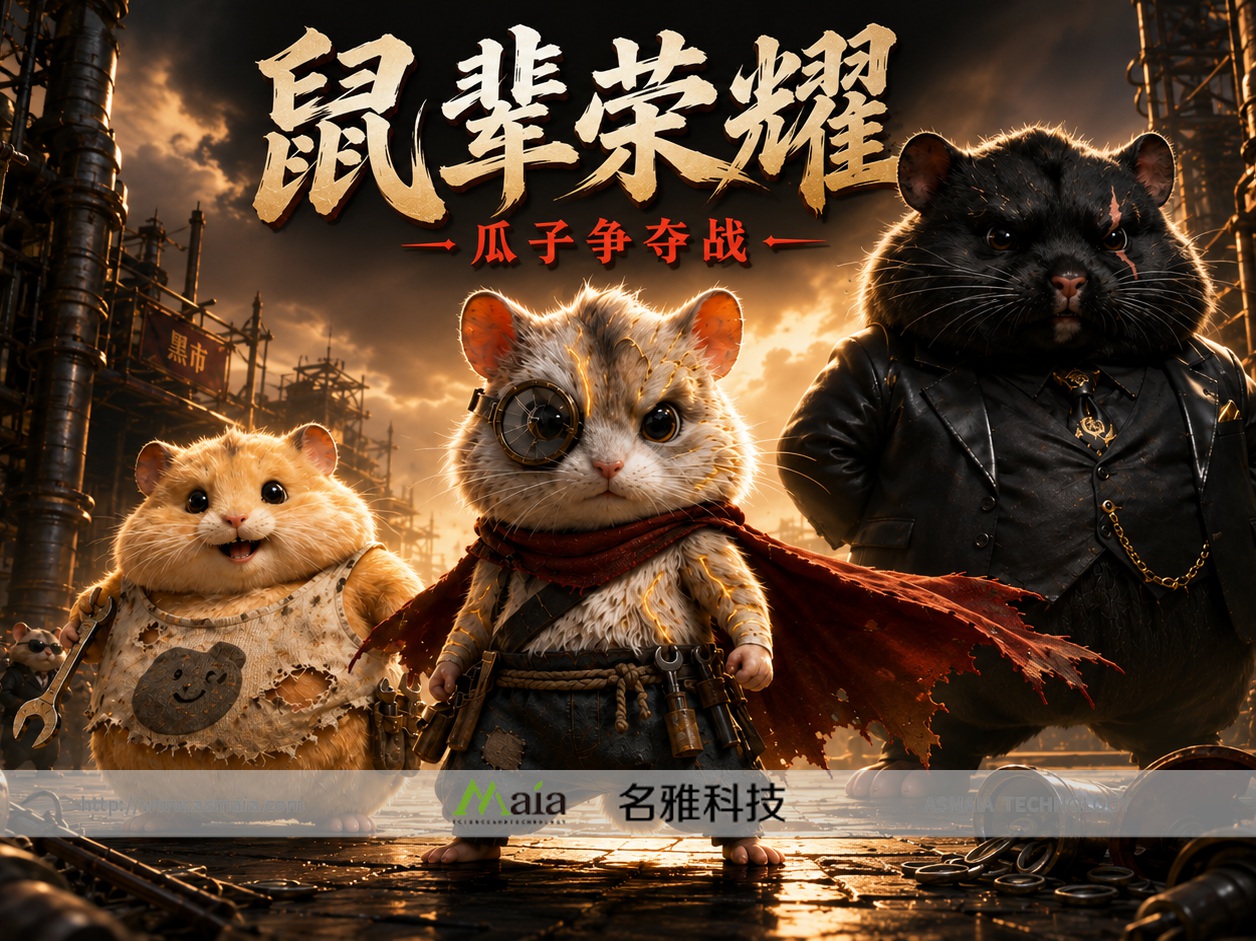 心游神州漫剧《鼠辈荣耀第一季》上线，红果...