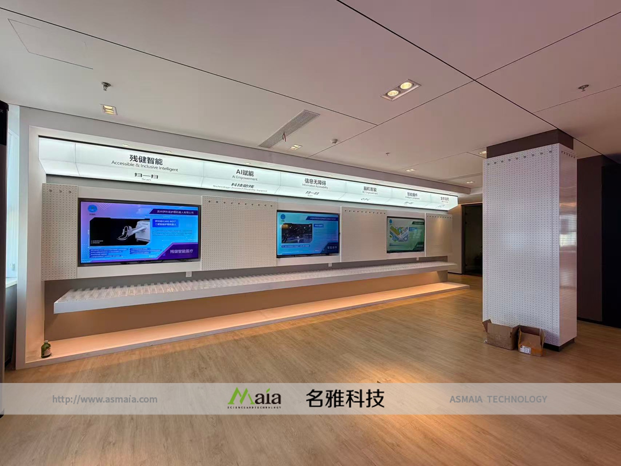 名雅科技承接苏州市运河能谷科技助残发展中...
